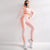 Women Long Sleeve Yoga Set Zipper