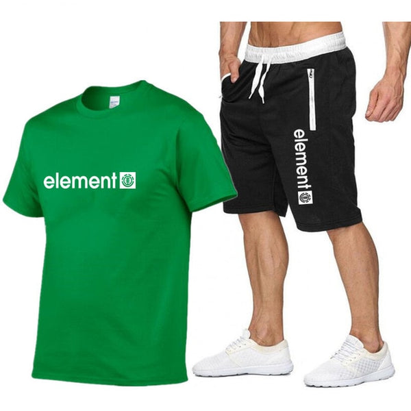 Sports suit men's 2020 summer new two