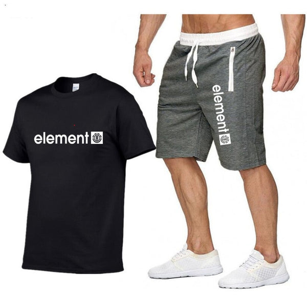 Sports suit men's 2020 summer new two