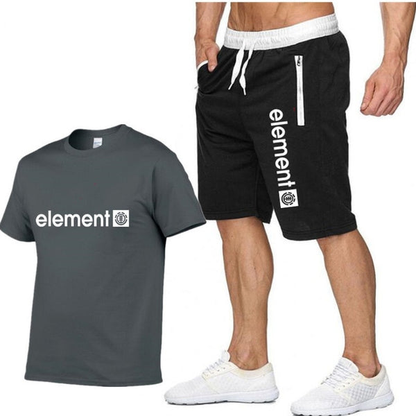 Sports suit men's 2020 summer new two
