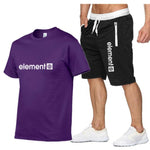 Sports suit men's 2020 summer new two