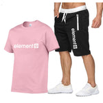 Sports suit men's 2020 summer new two