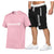 Sports suit men's 2020 summer new two