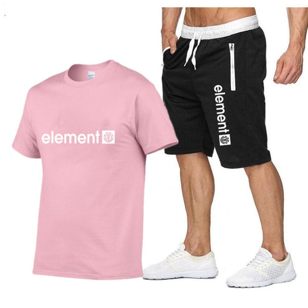 Sports suit men's 2020 summer new two