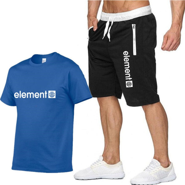 Sports suit men's 2020 summer new two