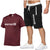 Sports suit men's 2020 summer new two