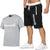 Sports suit men's 2020 summer new two