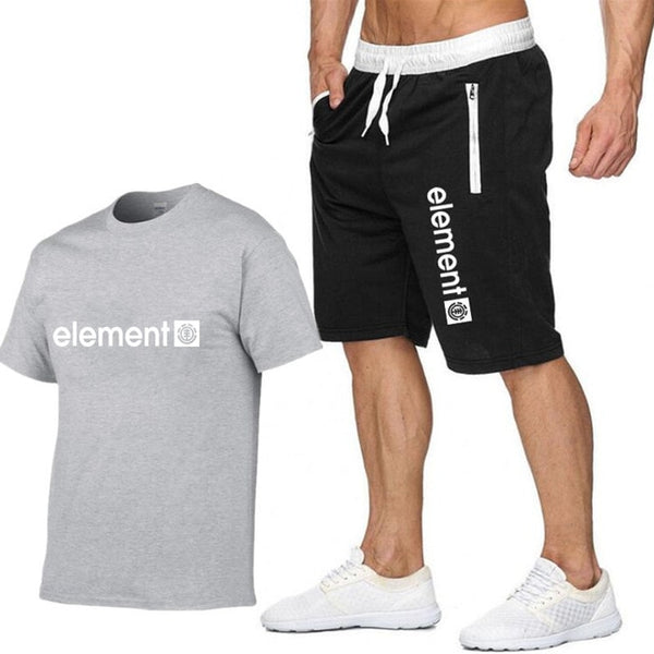 Sports suit men's 2020 summer new two
