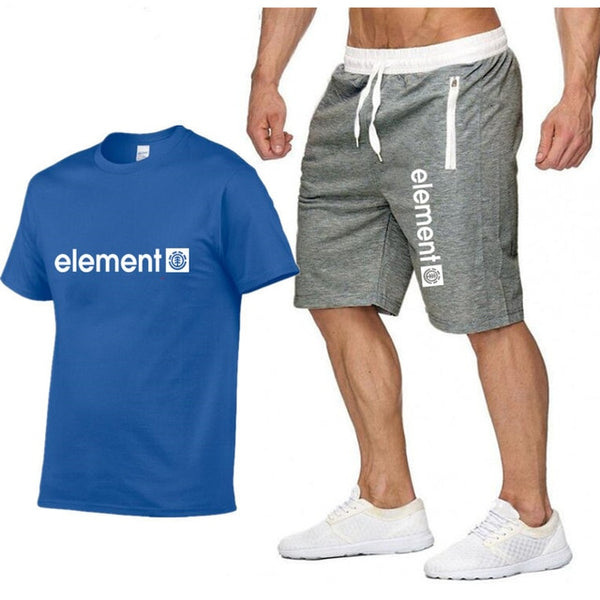 Sports suit men's 2020 summer new two