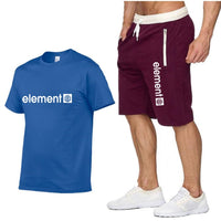 Sports suit men's 2020 summer new two