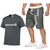 Sports suit men's 2020 summer new two