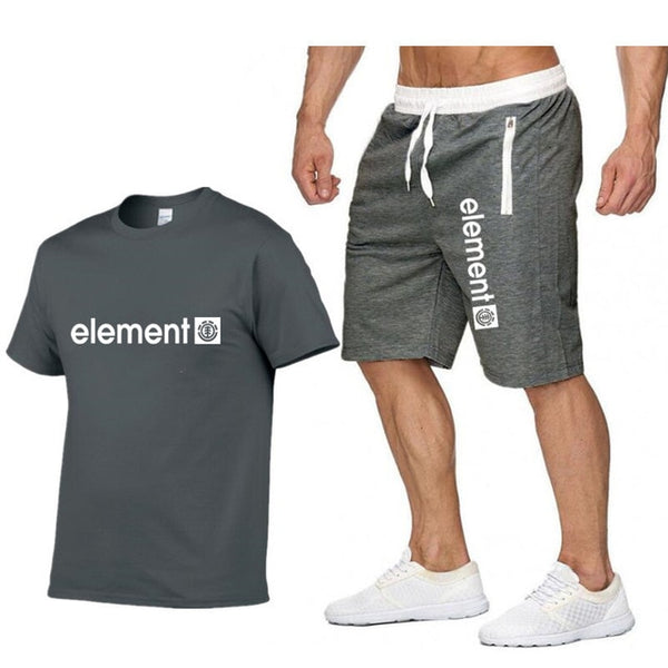 Sports suit men's 2020 summer new two