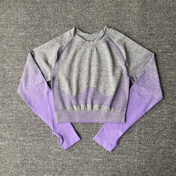 Women Yoga Set Running Seamless