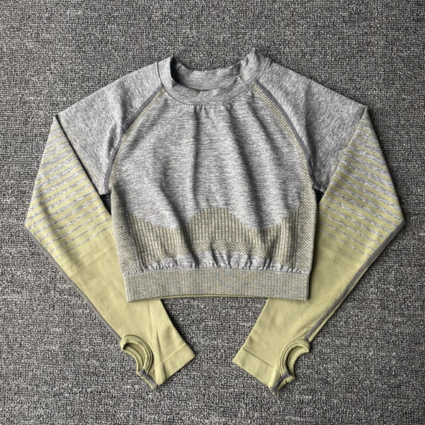 Women Yoga Set Running Seamless