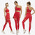 Hollow Out Mesh Patchwork spor seti