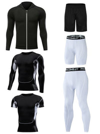 Men's Tracksuit Compression Sports Suit