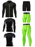 Men's Tracksuit Compression Sports Suit