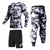 Compression sport suits fast drying