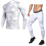 Compression sport suits fast drying