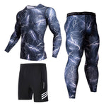 3pcs / set Male Workout Fitness Compression