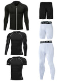 Men's Tracksuit Compression Sports Suit