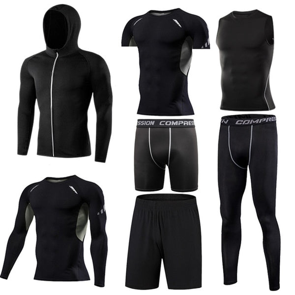 Men's running sets Gym