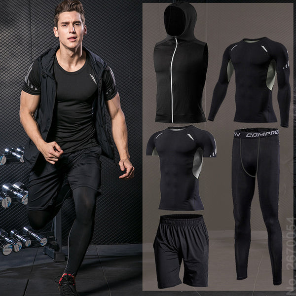 Men's running sets Gym