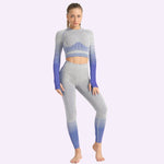 Seamless Women Yoga Set Long