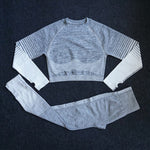 Seamless Women Yoga Set Long