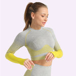 Seamless Women Yoga Set Long