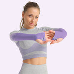 Seamless Women Yoga Set Long
