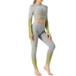 Seamless Women Yoga Set Long