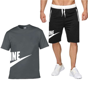 New running short sleeve casual men's