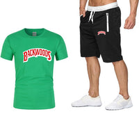 Casual Male Tracksuit Clothing Summer Men