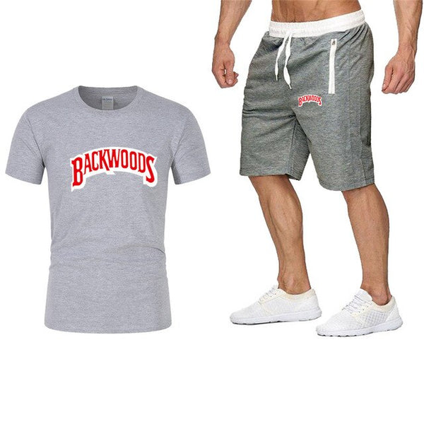 Casual Male Tracksuit Clothing Summer Men