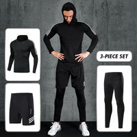 Compression sport suits fast drying