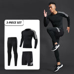 Compression sport suits fast drying