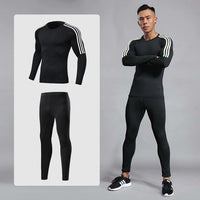 Compression sport suits fast drying