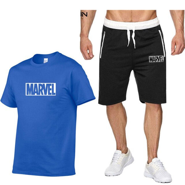 Fashion Brand Tracksuit Male MARVEL