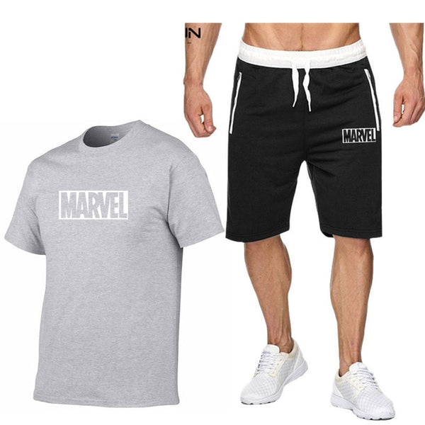 Fashion Brand Tracksuit Male MARVEL