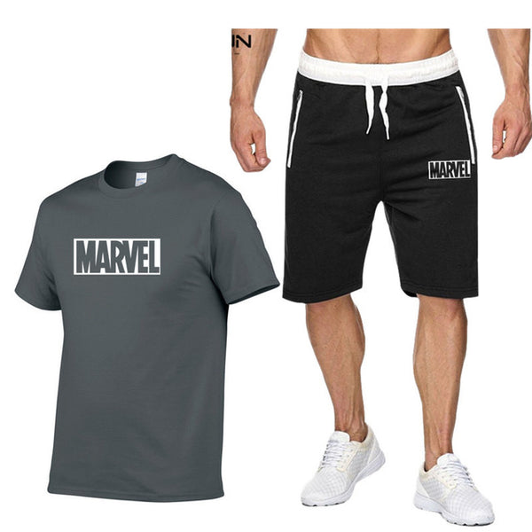 Fashion Brand Tracksuit Male MARVEL
