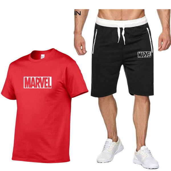 Fashion Brand Tracksuit Male MARVEL