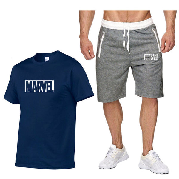 Fashion Brand Tracksuit Male MARVEL