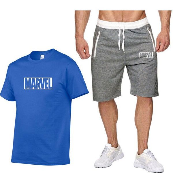 Fashion Brand Tracksuit Male MARVEL