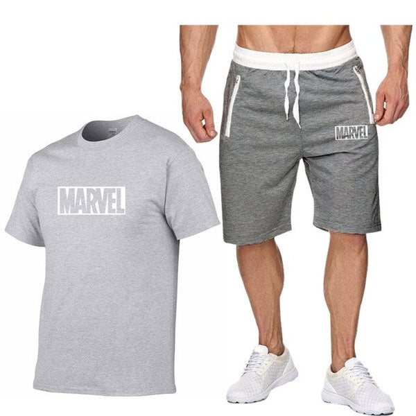 Fashion Brand Tracksuit Male MARVEL