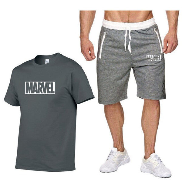 Fashion Brand Tracksuit Male MARVEL