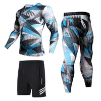 Men's running compression