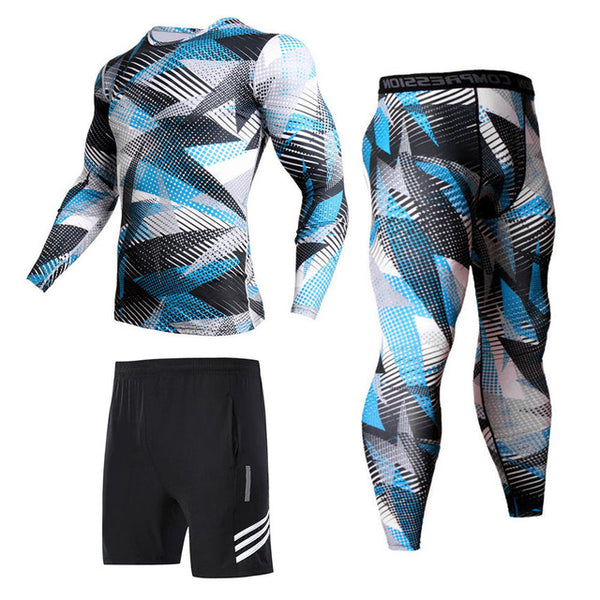 Men's running compression