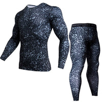 Men's running compression