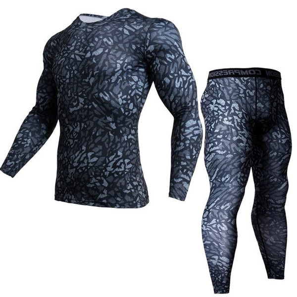 Men's running compression